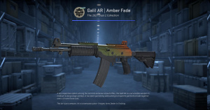 Galil AR | Amber Fade (Field-Tested) Screenshot