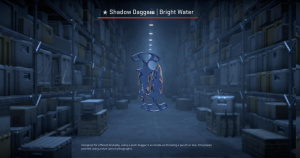 ★ Shadow Daggers | Bright Water (Field-Tested) Screenshot