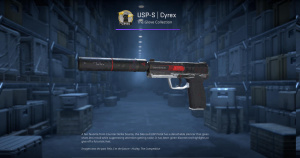 USP-S | Cyrex (Well-Worn) Screenshot