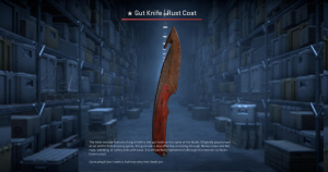 ★ Gut Knife | Rust Coat (Battle-Scarred) Screenshot