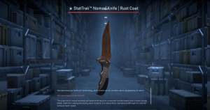 ★ StatTrak™ Nomad Knife | Rust Coat (Battle-Scarred) Screenshot