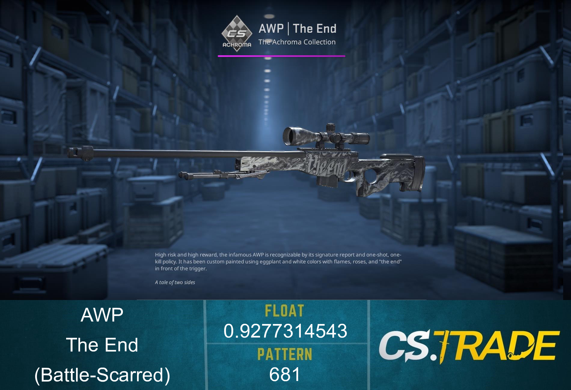 AWP | The End (Battle-Scarred)