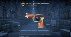 StatTrak™ Five-SeveN | Retrobution (Factory New) Screenshot