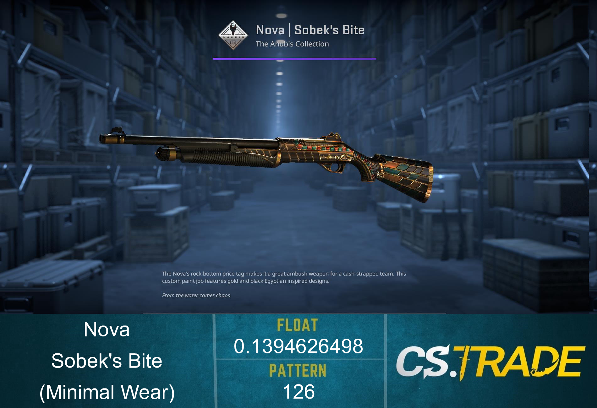 Nova | Sobek's Bite (Minimal Wear)
