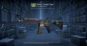 M4A4 | Jungle Tiger (Minimal Wear) Screenshot