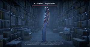 ★ Gut Knife | Bright Water (Field-Tested) Screenshot