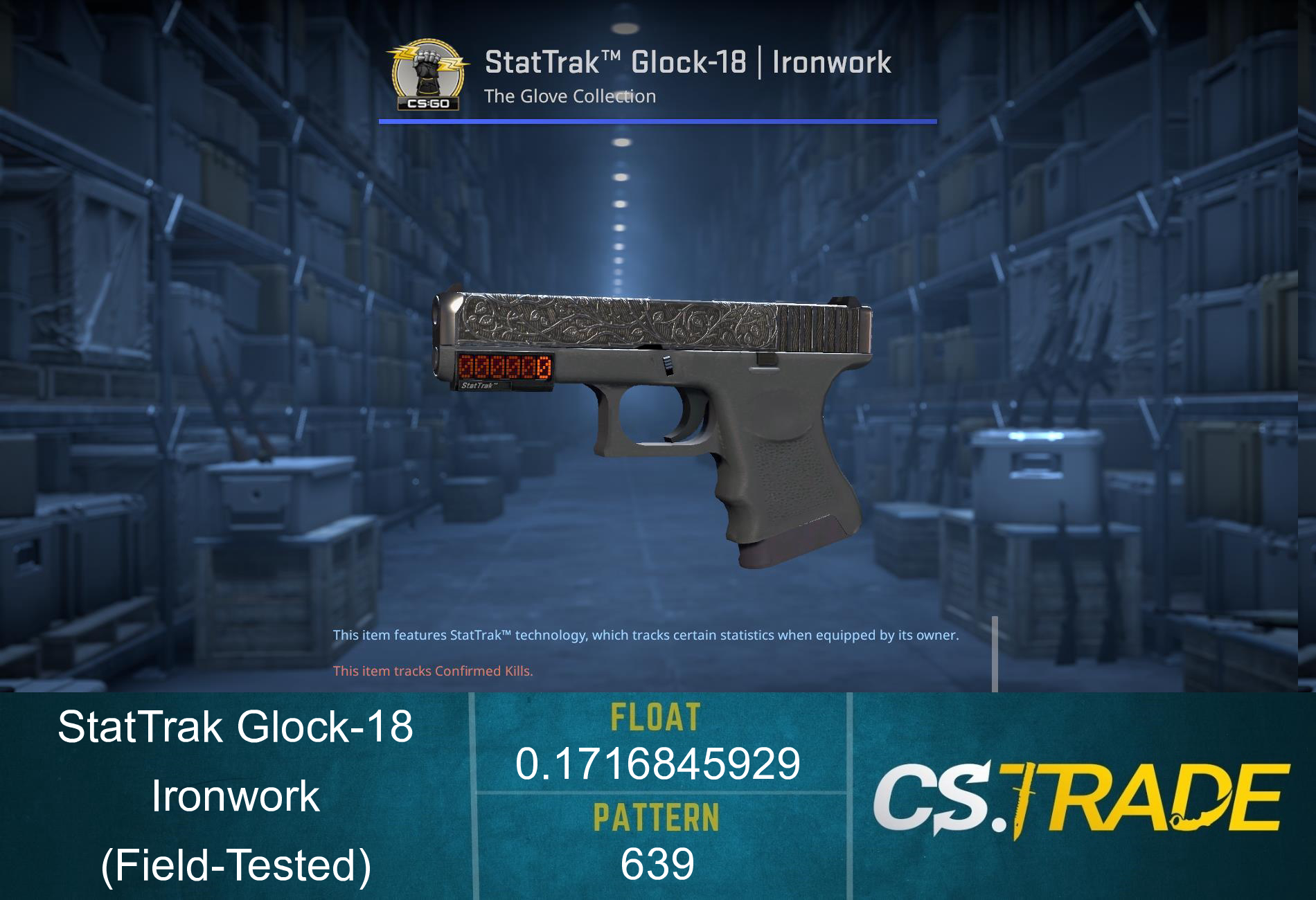 Glock-18 | Ironwork (Field-Tested) Screenshot