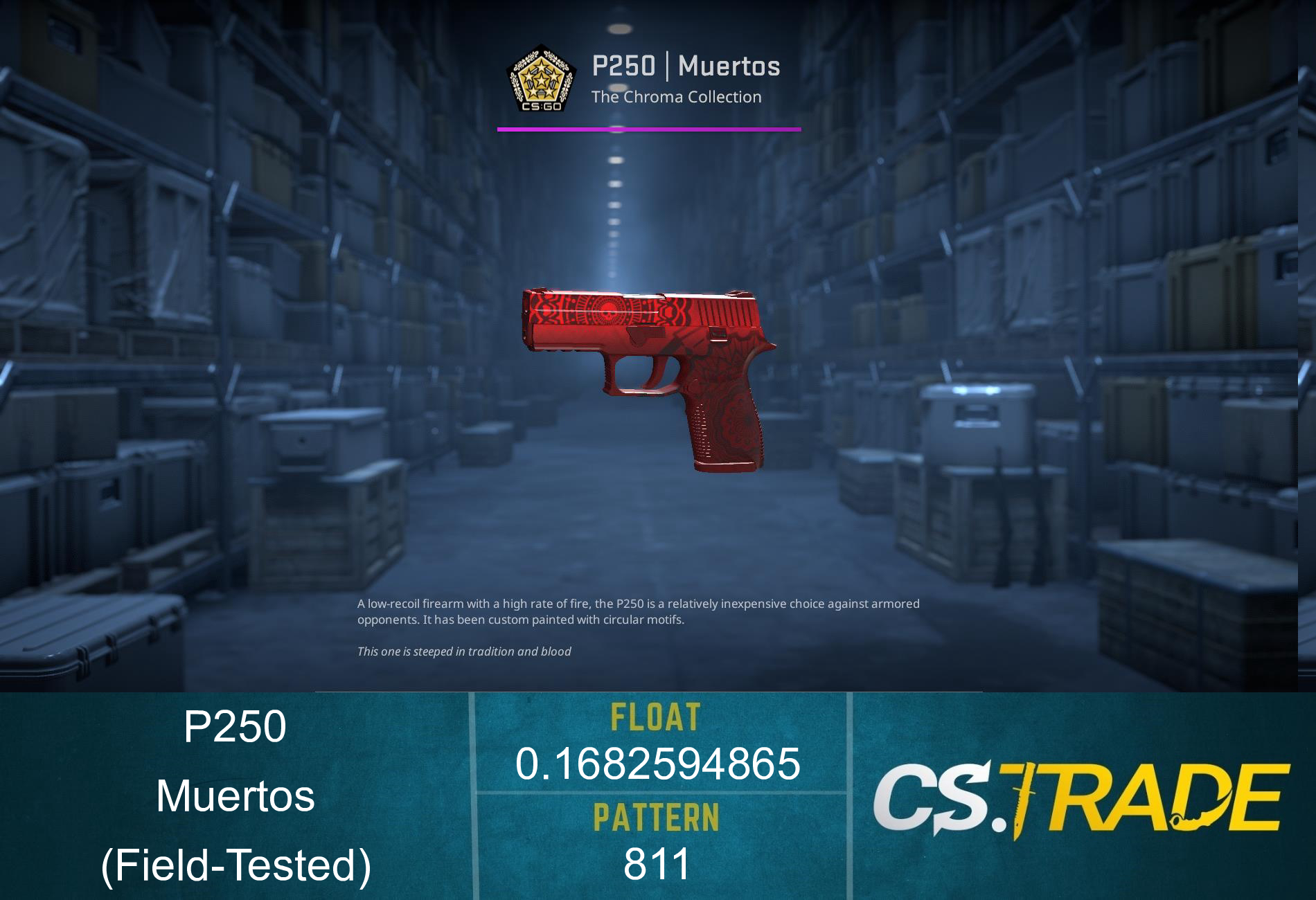P250 | Muertos (Field-Tested) Screenshot