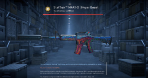 StatTrak™ M4A1-S | Hyper Beast (Well-Worn) Screenshot