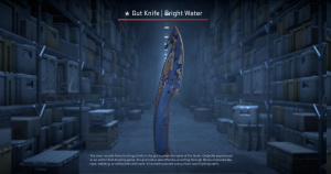 ★ Gut Knife | Bright Water (Well-Worn) Screenshot