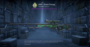 AWP | Green Energy (Battle-Scarred) Screenshot