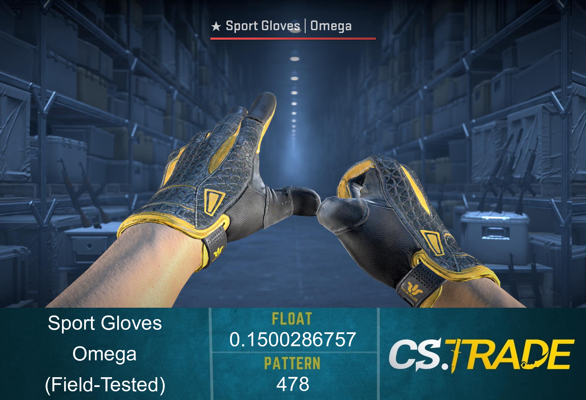 ★ Sport Gloves | Omega (Field-Tested) Screenshot