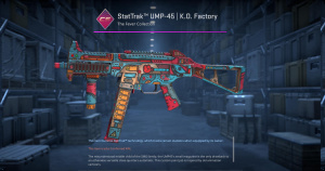 StatTrak™ UMP-45 | K.O. Factory (Minimal Wear) Screenshot