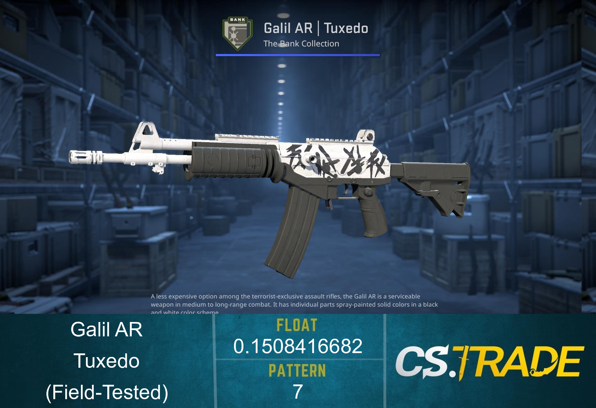 Galil AR | Tuxedo (Field-Tested) Screenshot