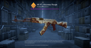 AK-47 | Nouveau Rouge (Well-Worn) Screenshot