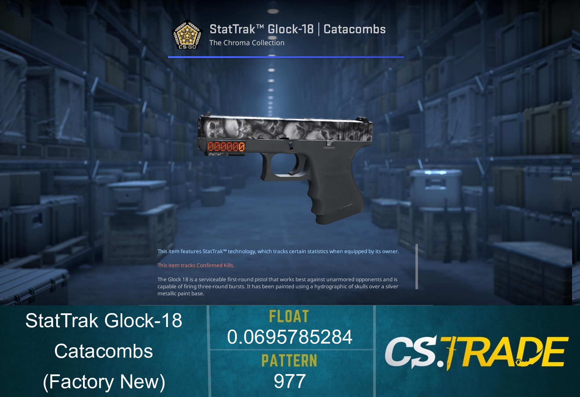 Glock-18 | Catacombs (Factory New) Screenshot