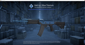 Galil AR | Blue Titanium (Factory New) Screenshot