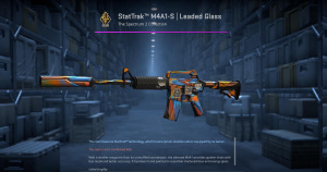StatTrak™ M4A1-S | Leaded Glass (Minimal Wear) Screenshot