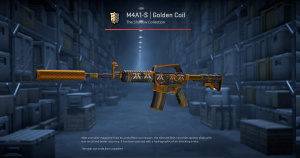 M4A1-S | Golden Coil (Well-Worn) Screenshot