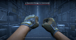 ★ Specialist Gloves | Lt. Commander (Field-Tested) Screenshot