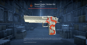 Desert Eagle | Golden Koi (Minimal Wear) Screenshot