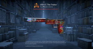 USP-S | The Traitor (Well-Worn) Screenshot