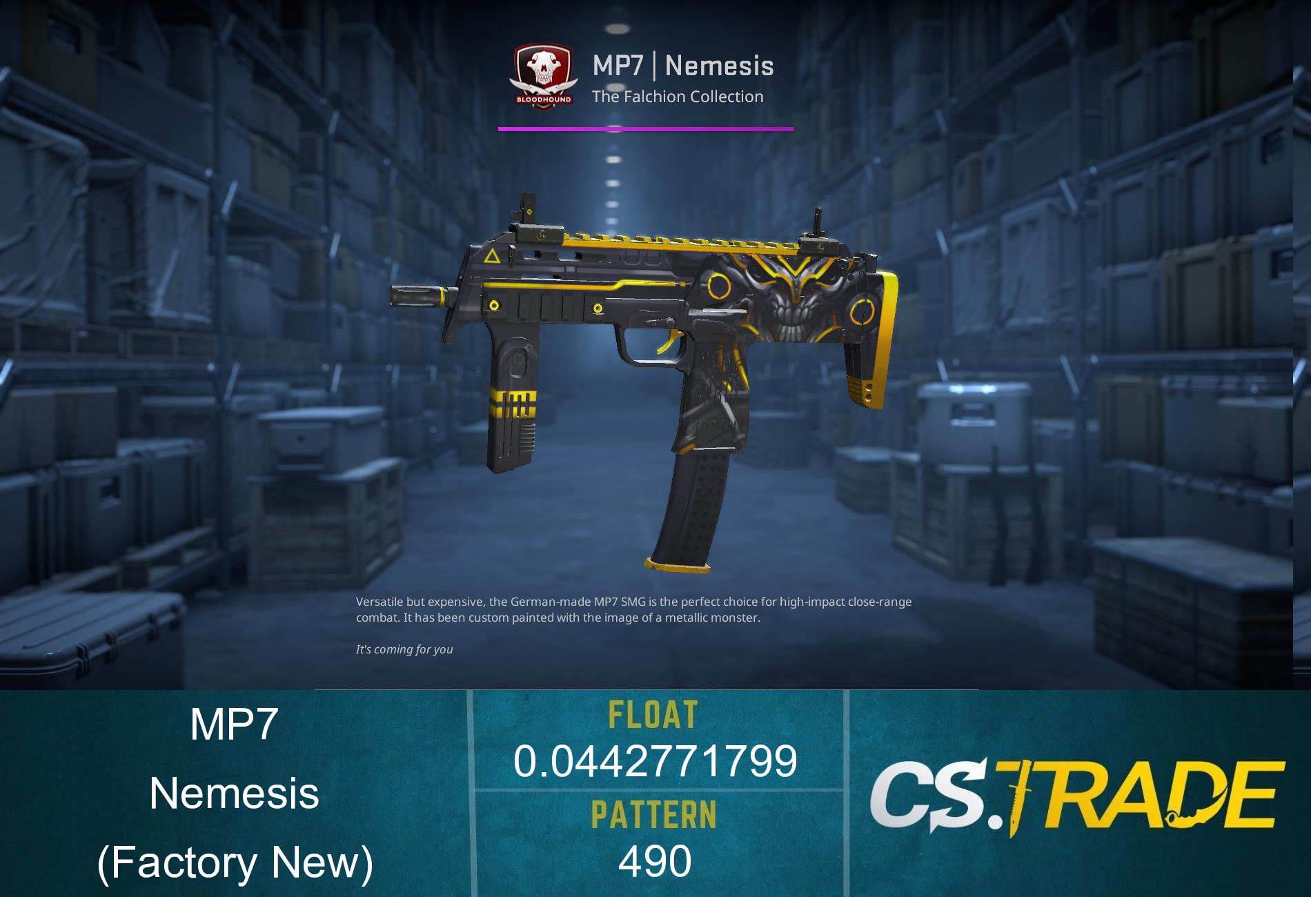 MP7 | Nemesis (Factory New) Screenshot