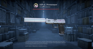 USP-S | Printstream (Minimal Wear) Screenshot