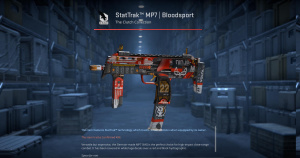 StatTrak™ MP7 | Bloodsport (Field-Tested) Screenshot