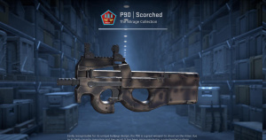 P90 | Scorched (Field-Tested) Screenshot
