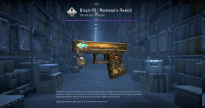 Glock-18 | Ramese's Reach (Well-Worn) Screenshot
