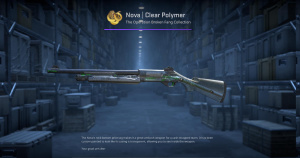Nova | Clear Polymer (Battle-Scarred) Screenshot