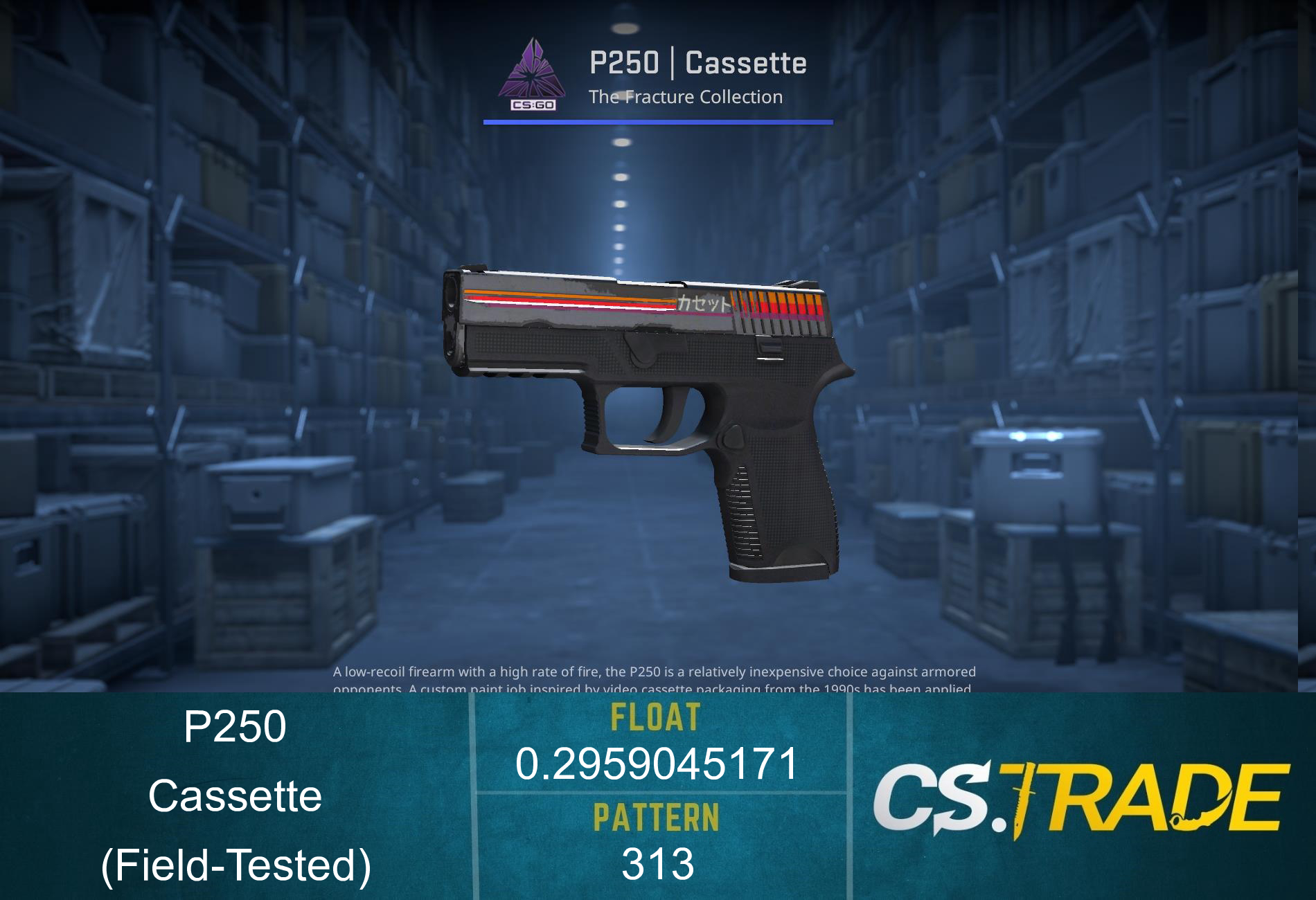 P250 | Cassette (Field-Tested) Screenshot
