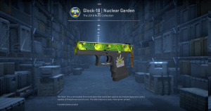Glock-18 | Nuclear Garden (Factory New) Screenshot