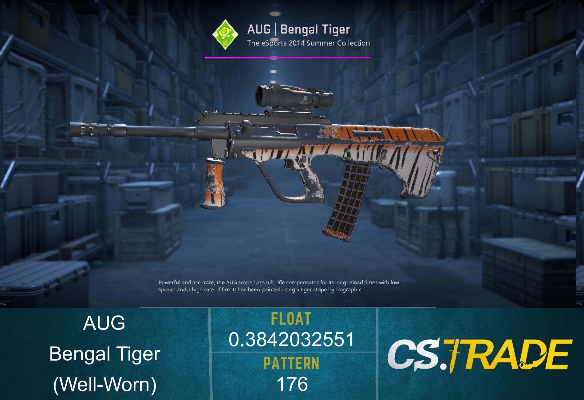 AUG | Bengal Tiger (Well-Worn)