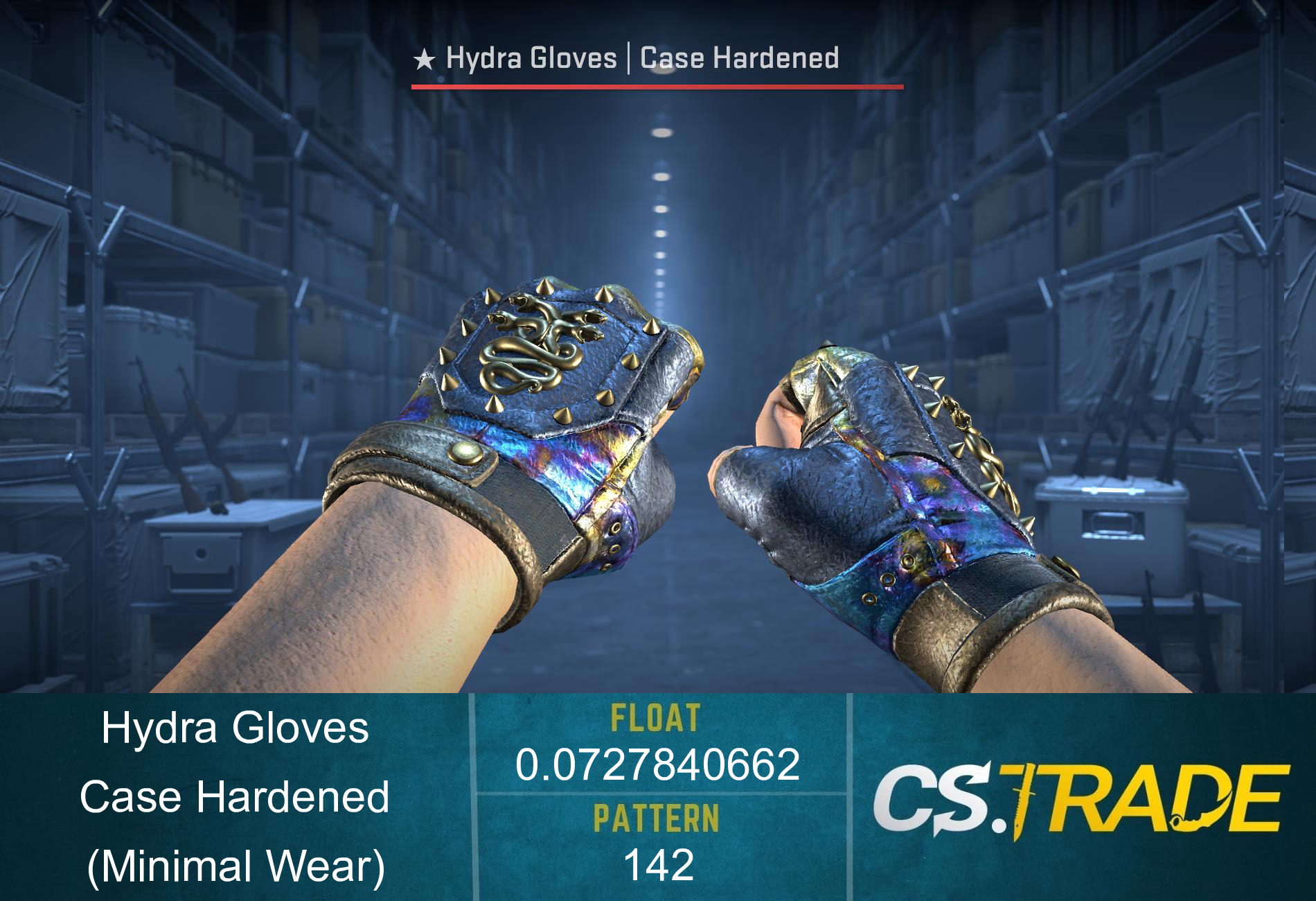 ★ Hydra Gloves | Case Hardened (Minimal Wear) Screenshot
