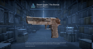 Desert Eagle | The Bronze (Factory New) Screenshot