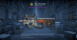 P90 | Nostalgia (Field-Tested) Screenshot