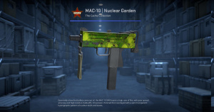MAC-10 | Nuclear Garden (Field-Tested) Screenshot