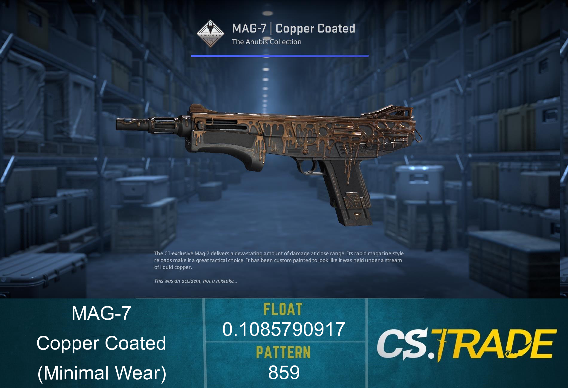 MAG-7 | Copper Coated (Factory New) Screenshot