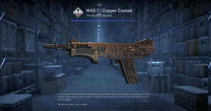MAG-7 | Copper Coated (Minimal Wear) Screenshot