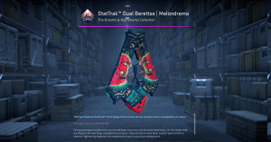 StatTrak™ Dual Berettas | Melondrama (Field-Tested) Screenshot