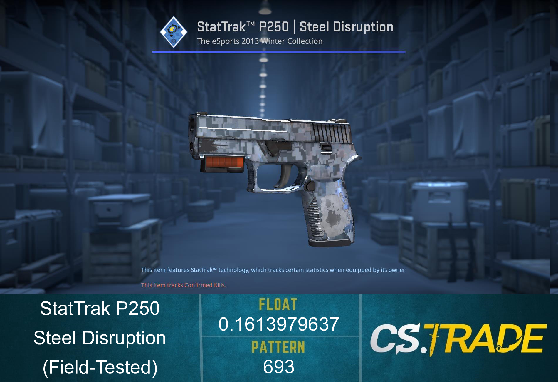 P250 | Steel Disruption (Field-Tested) Screenshot