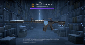 M4A1-S | Dark Water (Minimal Wear) Screenshot