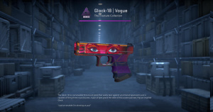 Glock-18 | Vogue (Battle-Scarred) Screenshot