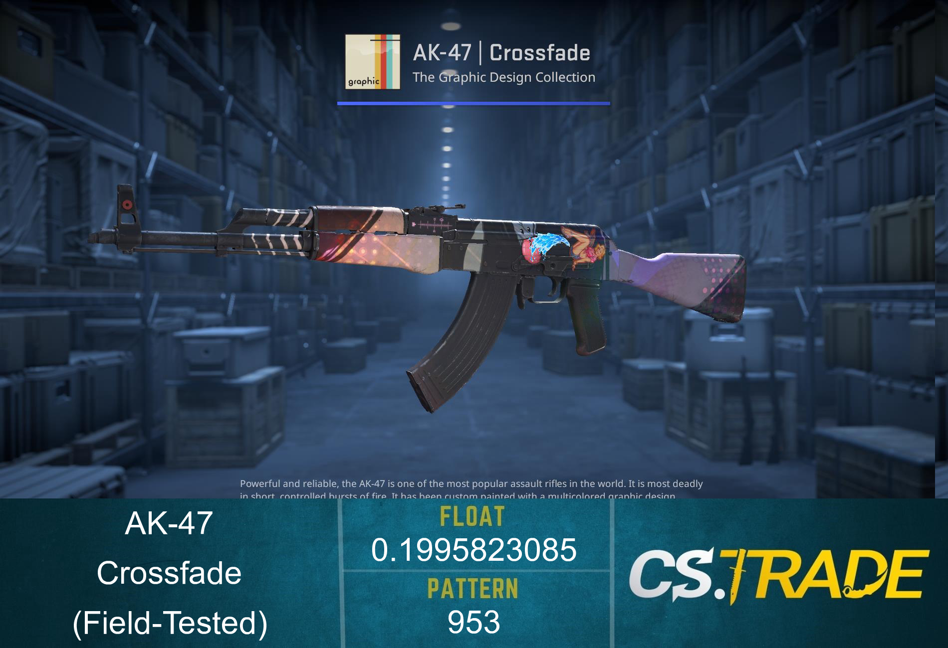AK-47 | Crossfade (Field-Tested) Screenshot