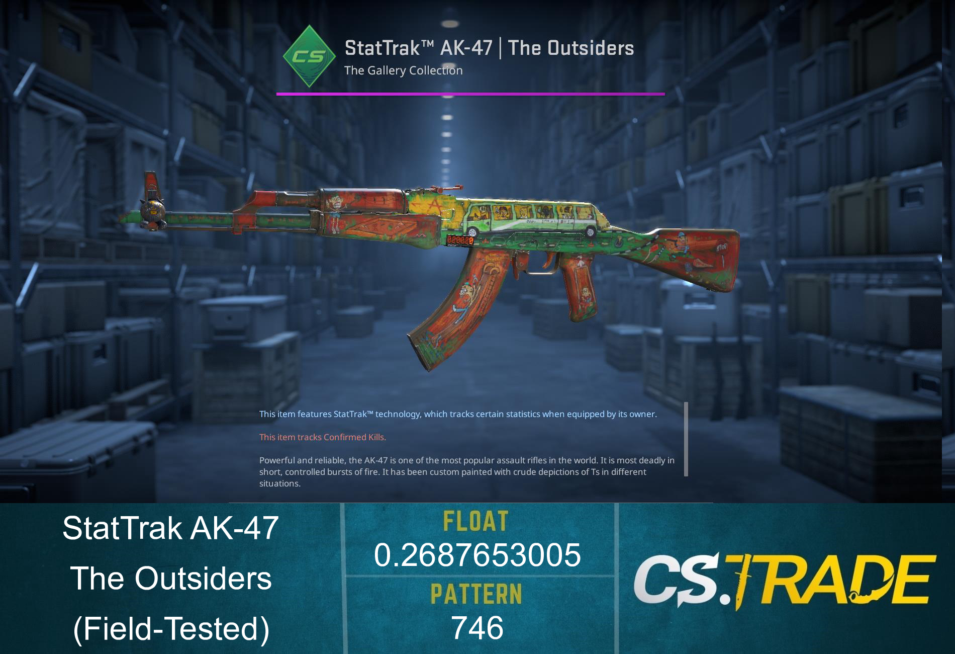 AK-47 | The Outsiders (Field-Tested) Screenshot