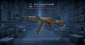 AK-47 | Legion of Anubis (Minimal Wear) Screenshot