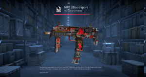 MP7 | Bloodsport (Well-Worn) Screenshot