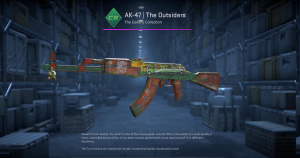 AK-47 | The Outsiders (Battle-Scarred) Screenshot